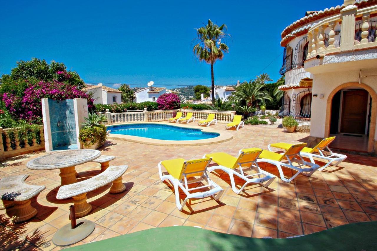 Rondel - Sea View Villa With Private Pool In Costa Blanca Морайра Екстериор снимка