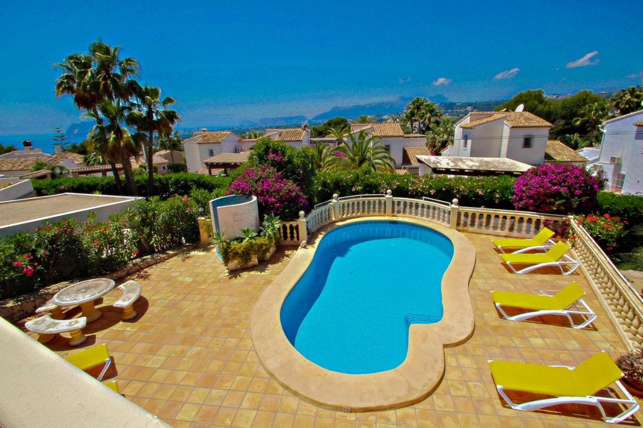 Rondel - Sea View Villa With Private Pool In Costa Blanca Морайра Екстериор снимка