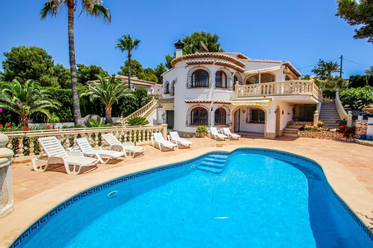 Rondel - Sea View Villa With Private Pool In Costa Blanca Морайра Екстериор снимка